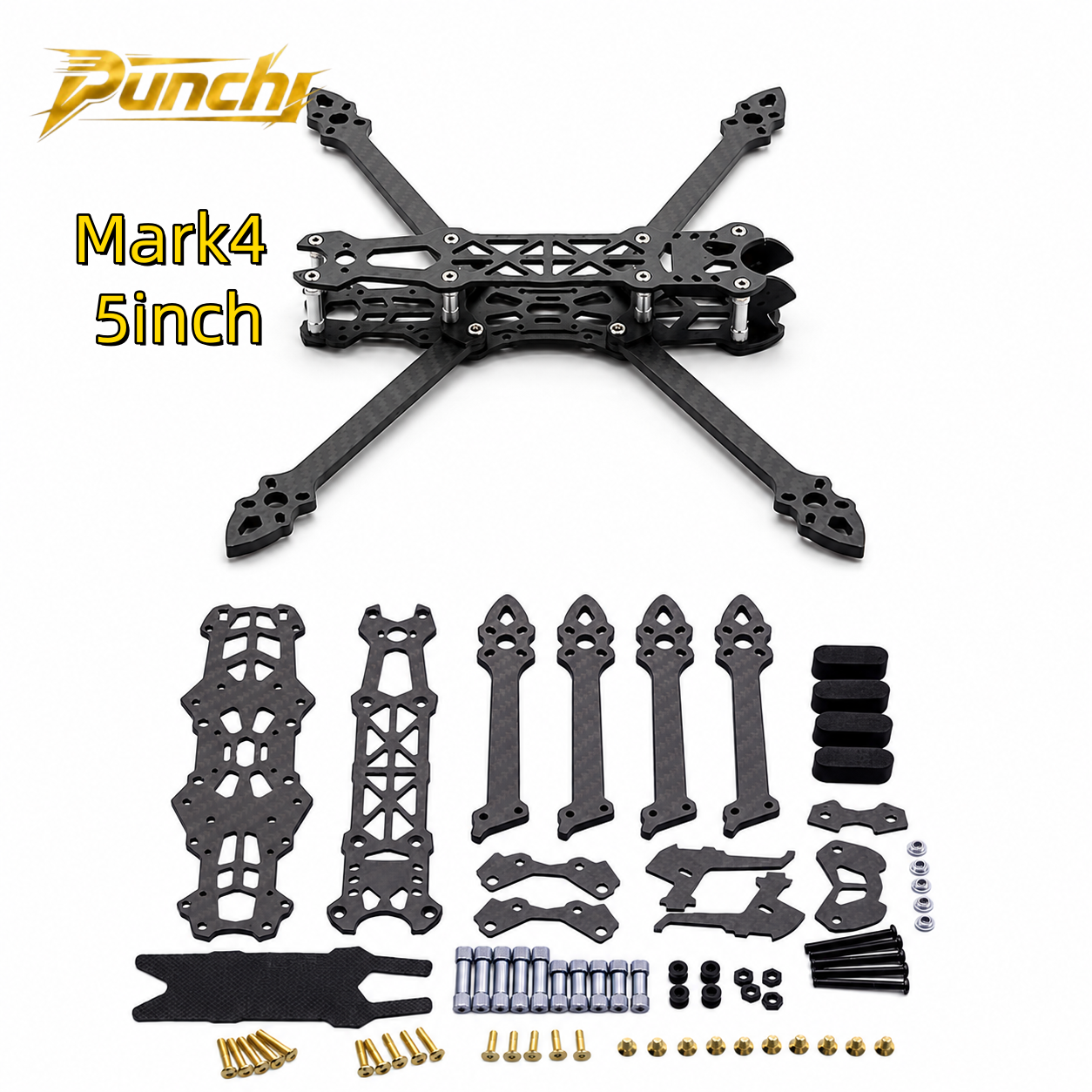 Mark4 5inch FPV Carbon Fiber F - đánh giá và giá Drone Frame 5 Inch