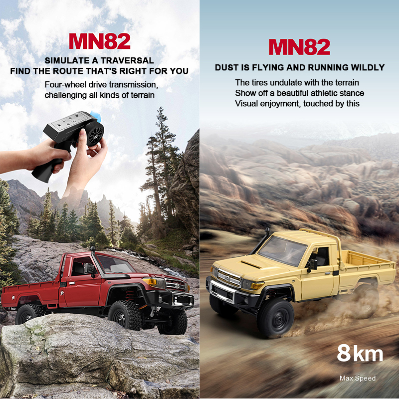 ZWN MN82 1:12 Retro Rc Car Wit - đánh giá và giá Drone Lidi Rc