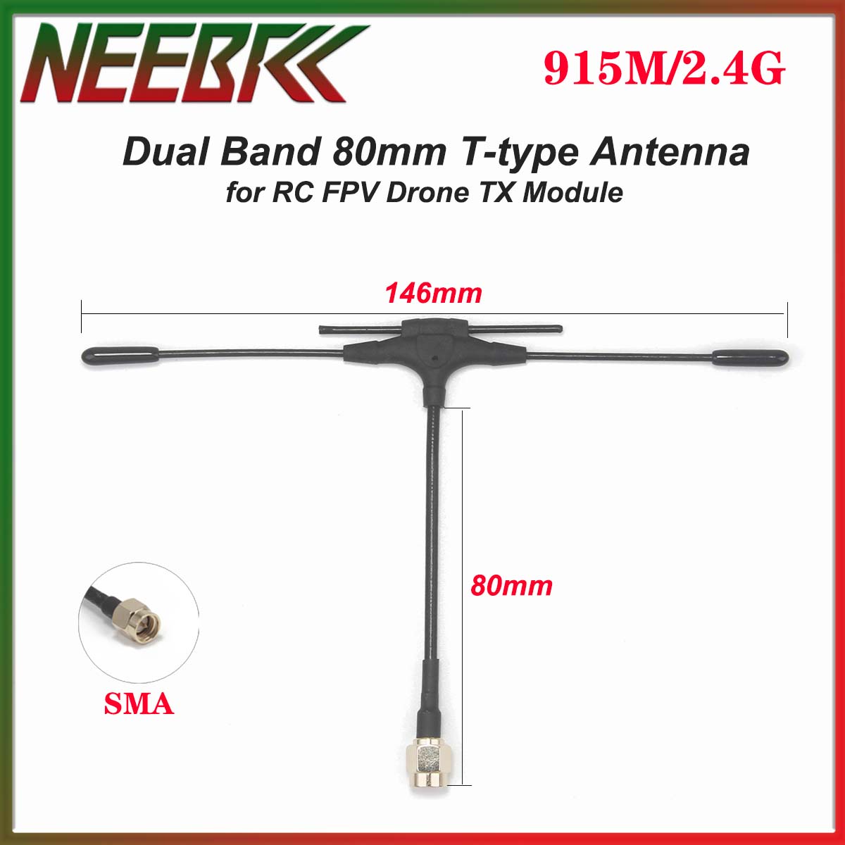 NEEBRC 915M/2.4G Dual Band 80m - đánh giá và giá Drone Rc Frequency