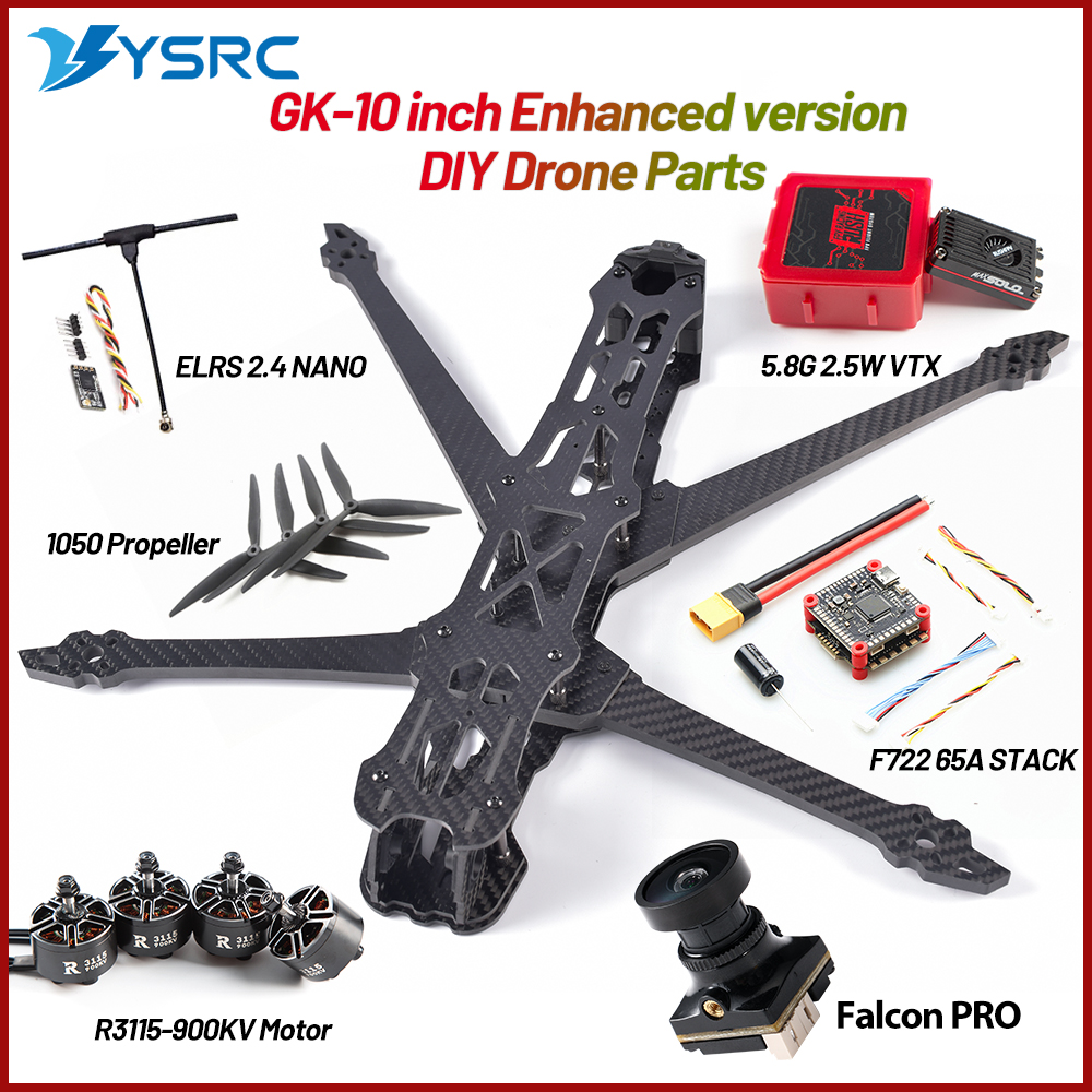 GK-V3 10 inch 435mm Wheelbase  - đánh giá và giá Drone Rc Kit