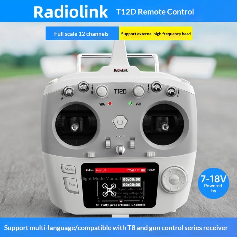 Radiolink T12D 12 Channel RC T - đánh giá và giá Drone Rc Frequency