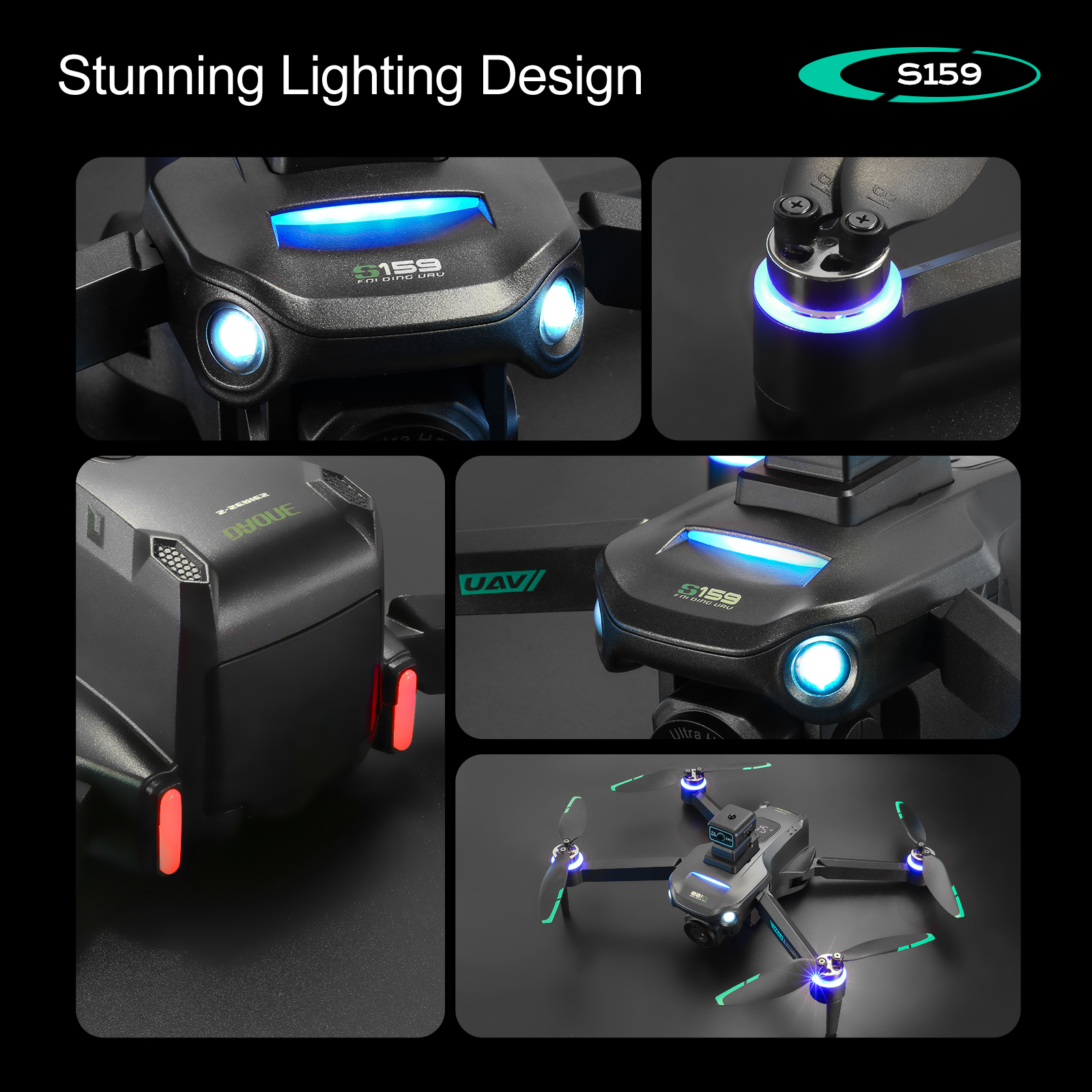 S159 GPS Drone 4K Profesional  - đánh giá và giá Drone Rc Explorer
