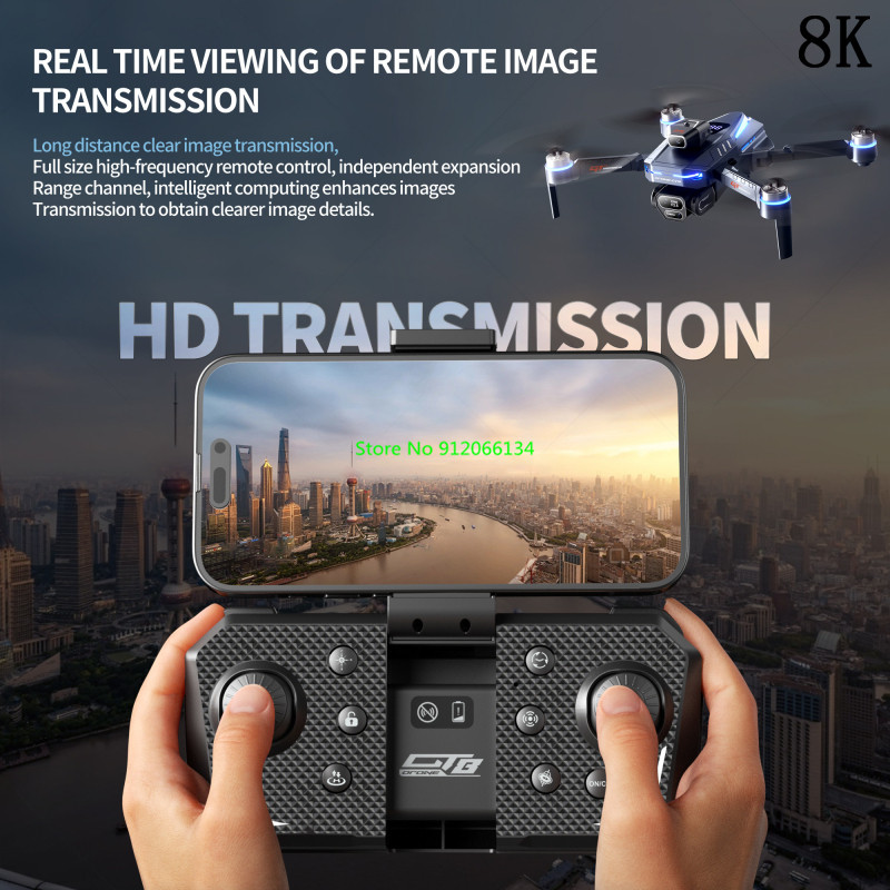 8K Obstacle Avoidance Brushles - đánh giá và giá Drone Rc Fpv Manual