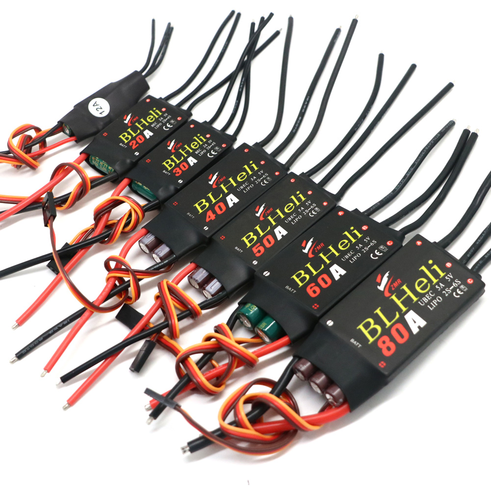 BLHeli Brushless ESC 80A 12A 2 - đánh giá và giá Drone Rc