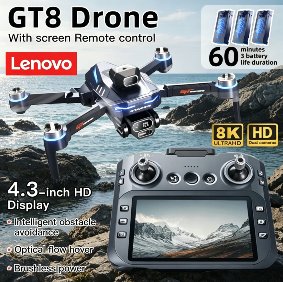 Lenovo GT8 Drone 8K Profession - đánh giá và giá Drone Gt8 Rc