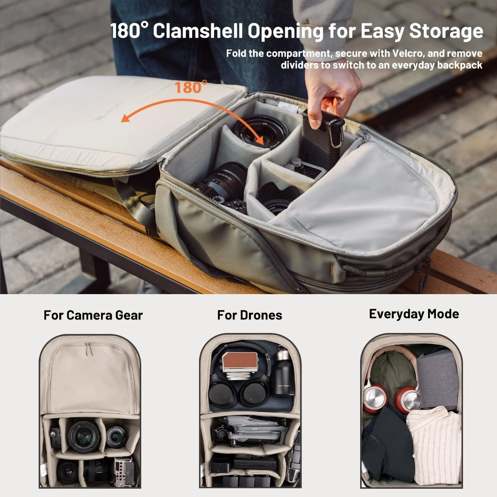 16L 22L Camera Backpack For So - đánh giá và giá Drone Rc Mini
