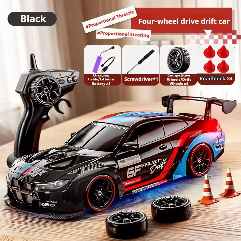 4WD RC Drift Car With LED Ligh - đánh giá và giá Drone Lidi Rc