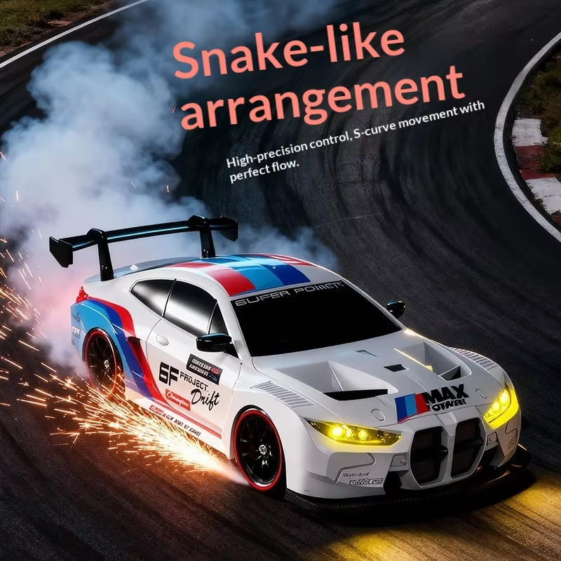 4WD RC Drift Car With LED Ligh - đánh giá và giá Drone Lidi Rc